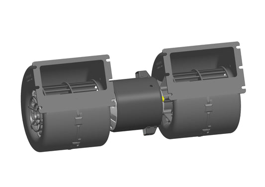 Spal double radial blower 24V, 3 speeds | 008-B46-02