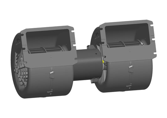 Spal double radial blower 24V, 3 speeds | 009-B50-22