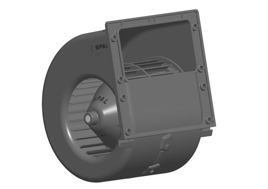 Spal single radial blower 12V, 3 speeds | 010-A70-74D