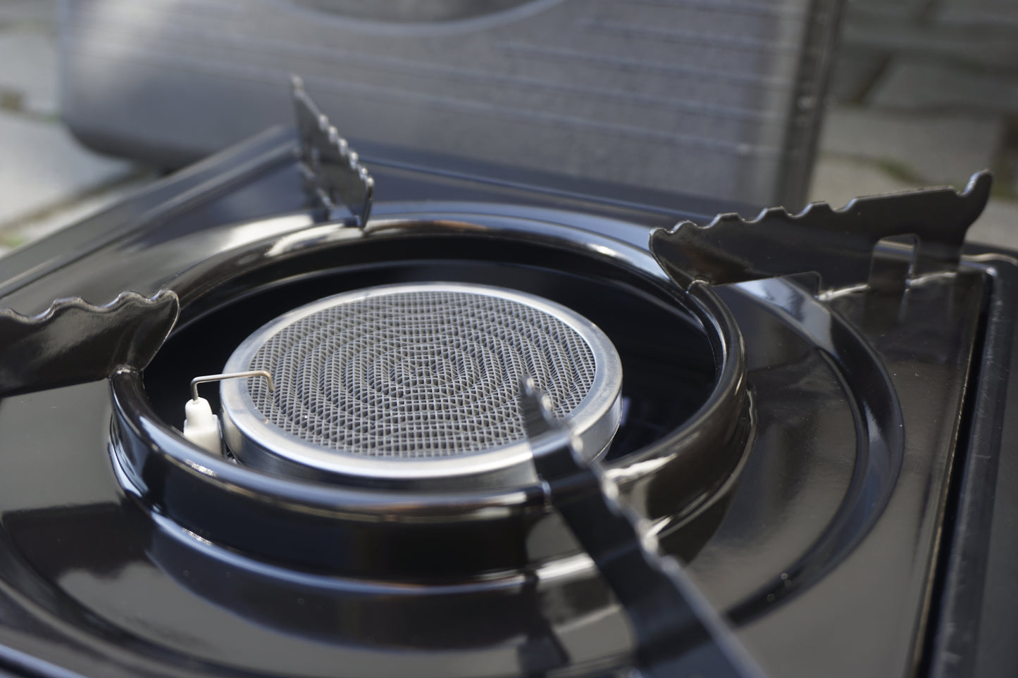 Campingkocher im Kunststoffkoffer | Keramikbrenner | 202094