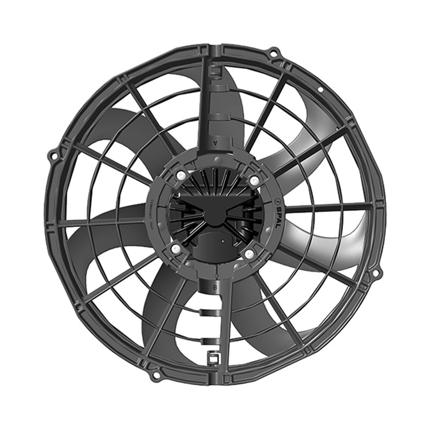 Spal Lüfter 12V, 355 MM, saugend | VA116-ABL505P/R/A-105A