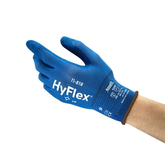 Ansell HyFlex assembly gloves, 12 pairs | 11-818