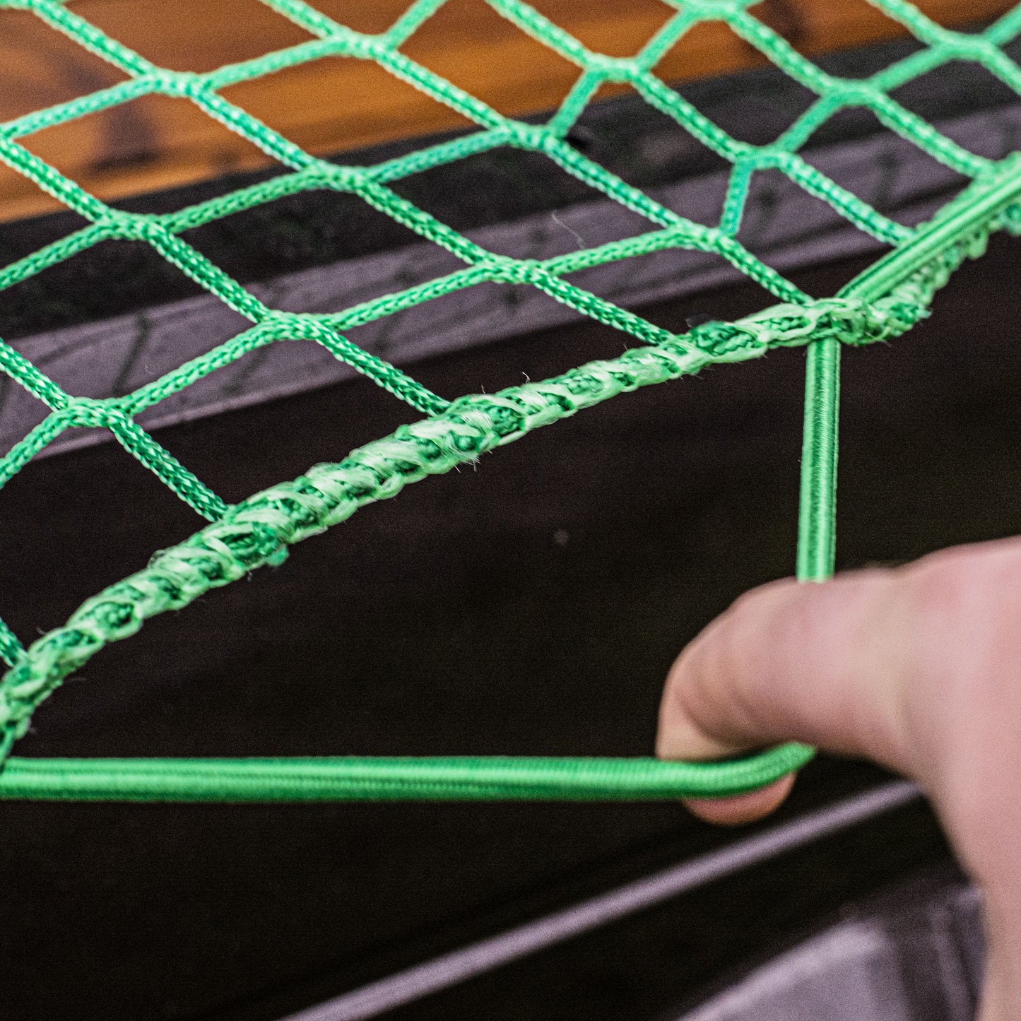 Load securing net cord green | TEKSON