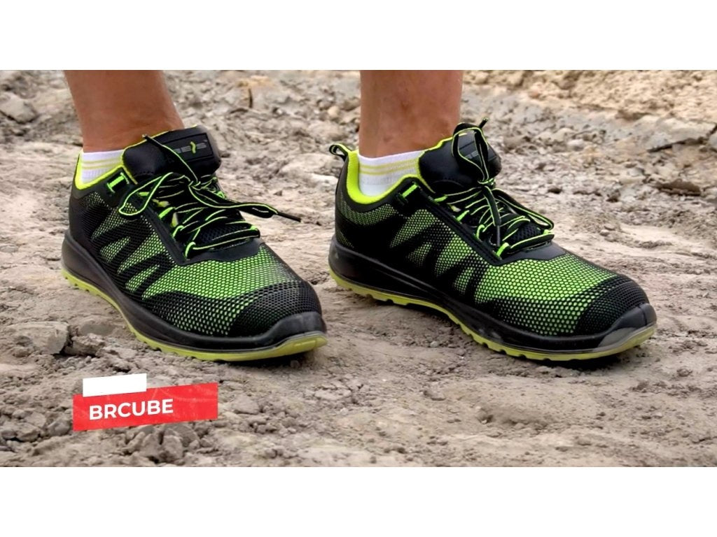 Sicherheitsschuhe mit Metallkappe Reis | Brcube S1P SRC