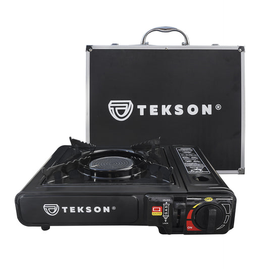 2-in-1 gas camping stove in a case / ceramic burner | 202096