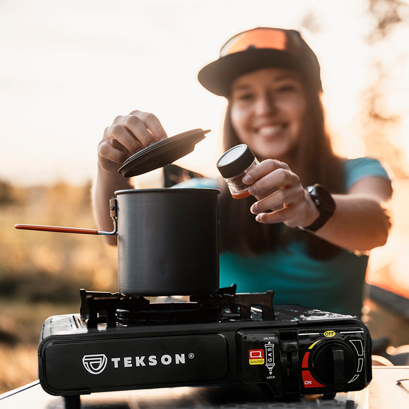 Tekson 2-in-1 gas stove in a case | 202097