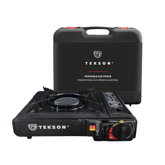 2-in-1 gas camping stove in a case / ceramic burner | 202099