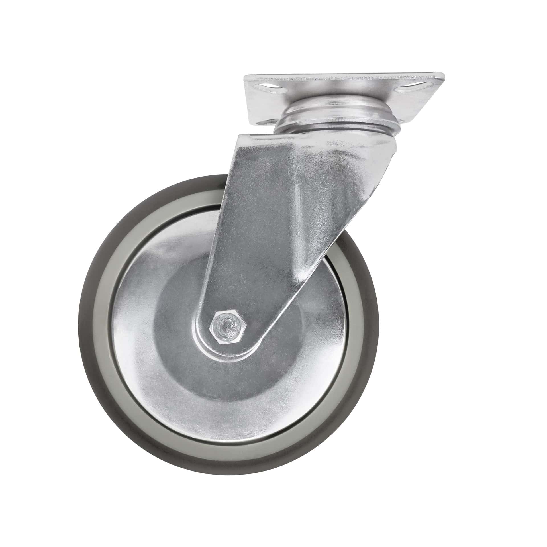 Lenkrolle, 200 mm, schwarzer Gummi | B2B Partner Lenkrolle, 200 mm, schwarzer Gummi | B2B Partner