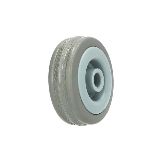 Caster Ø 75 MM, non-marking rubber, plain bearing, load capacity 50 KG | 3050-75