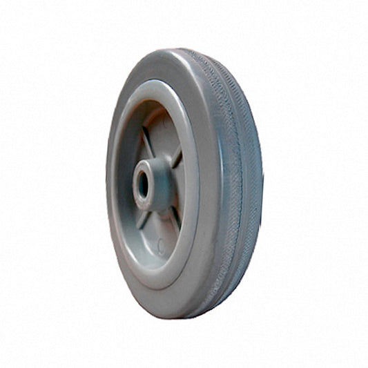 Caster Ø 100 MM, non-marking rubber, plain bearing, load capacity 80 KG | 3050-100