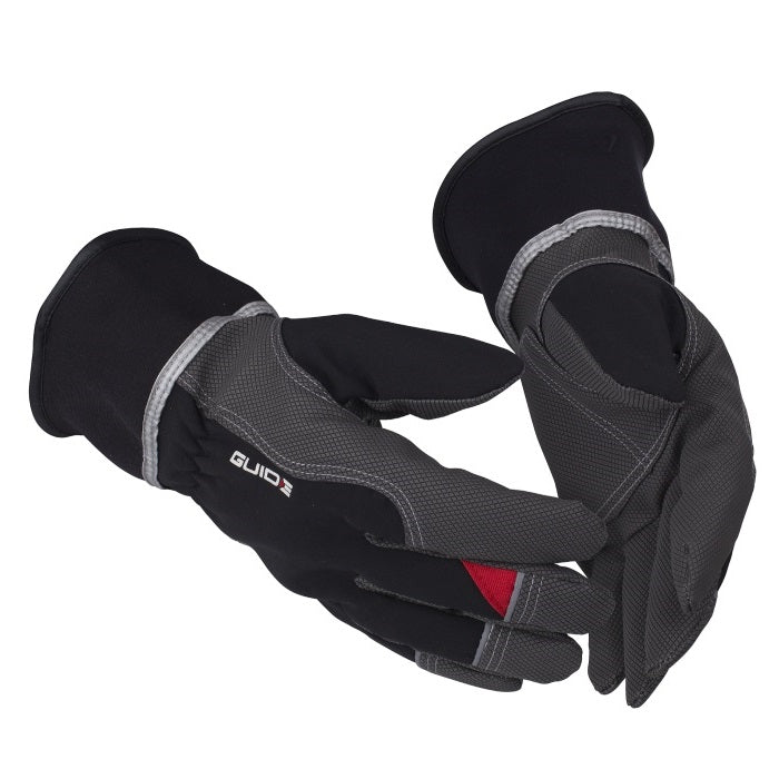 6 pairs of Guide softshell winter gloves | 5151W