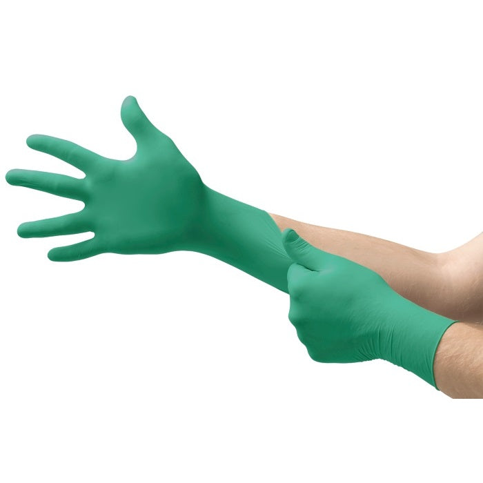 Ansell TouchNTuff chemical-resistant nitrile gloves, box of 100 | 92-500