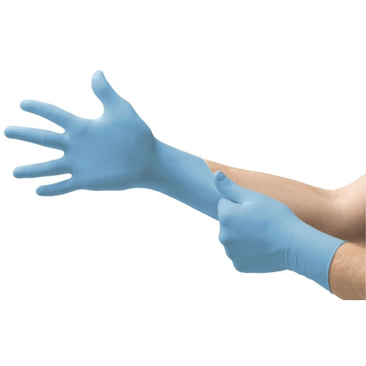 Ansell TouchNTuff Nitrile Laboratory Gloves, Box of 100 | 92-670