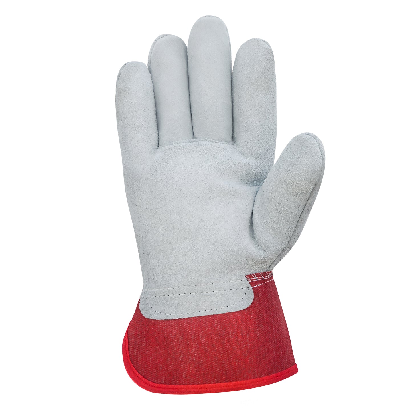 Tekson work gloves, made of cowhide, robust, 12 pairs | Durable