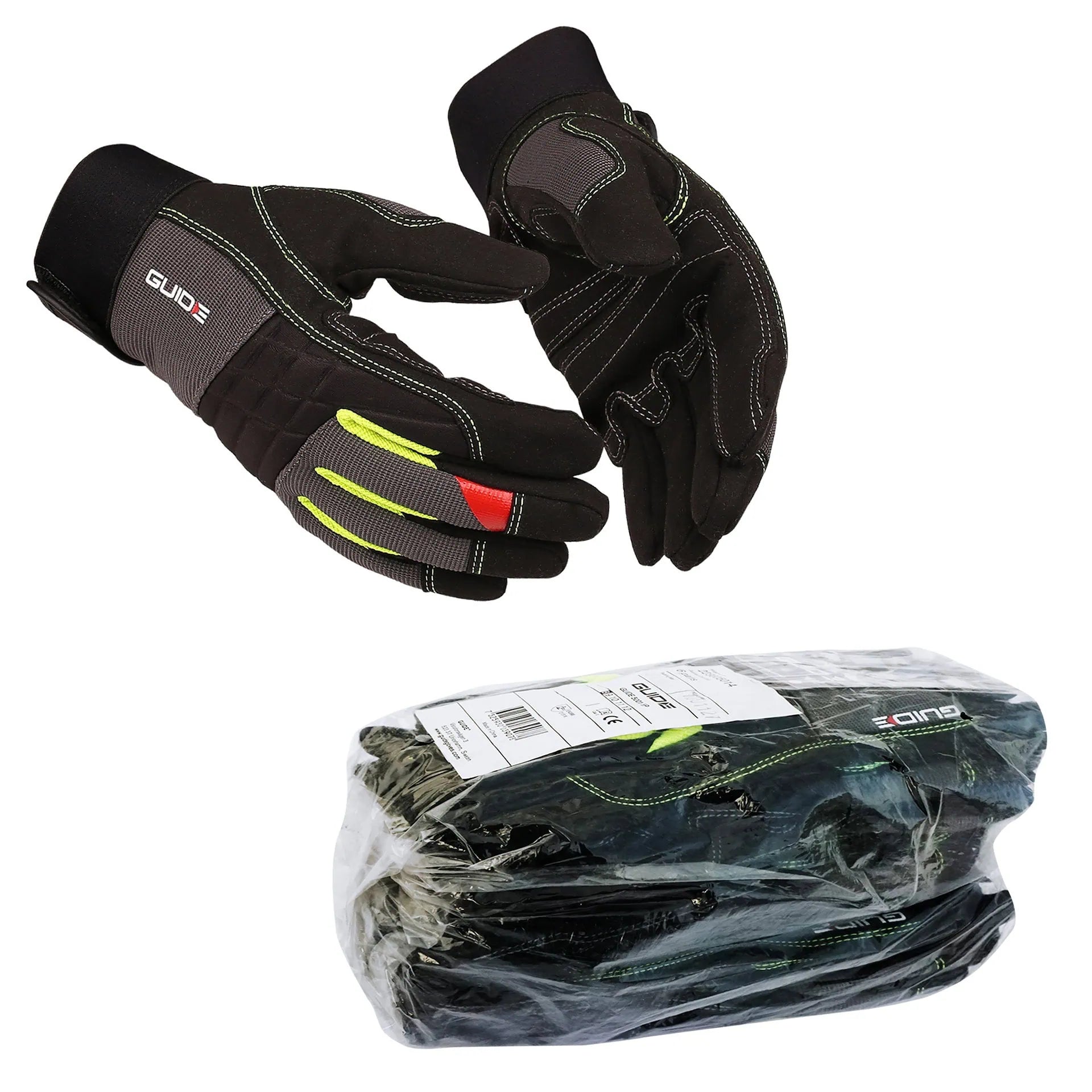 arbeits-handschuhe.de 6 Paar Arbeitshandschuhe Guide, robust