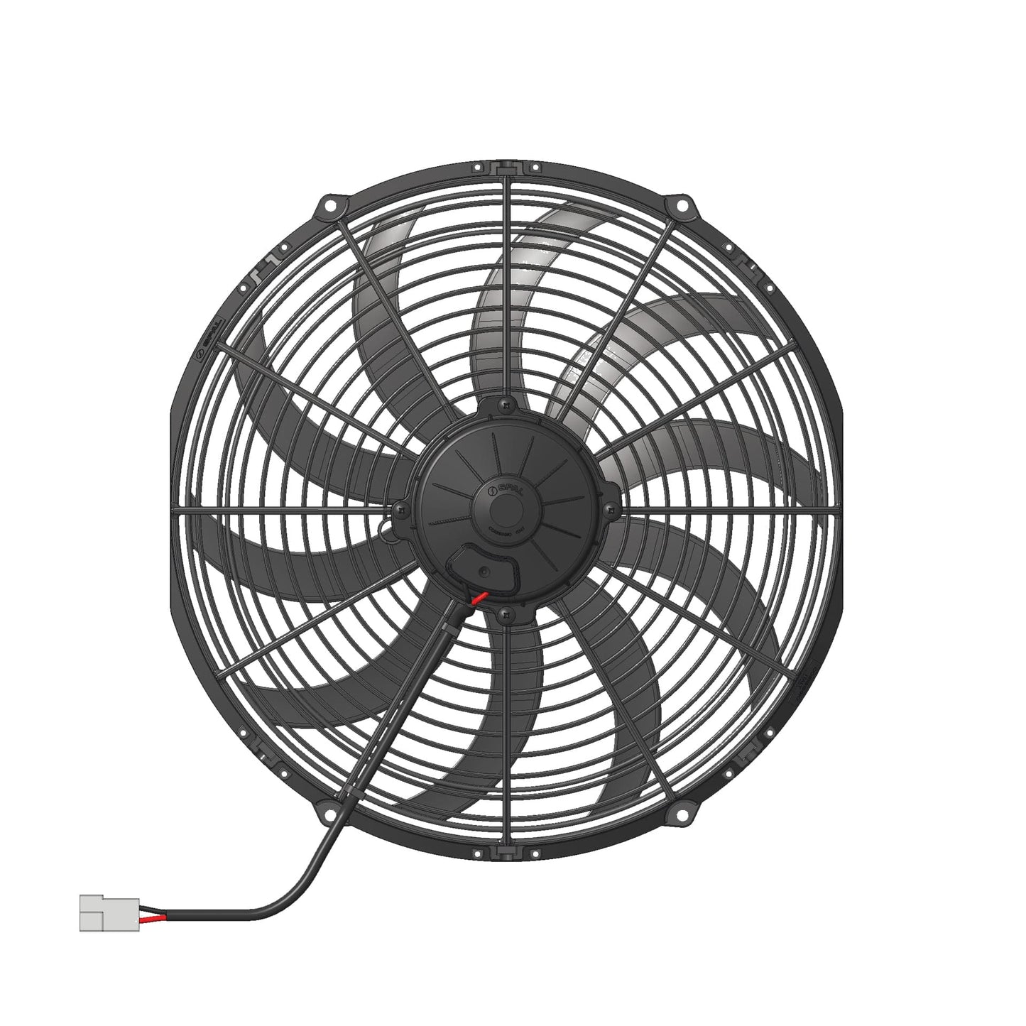 Spal fan 12V, 350 mm, suction | VA08-AP71/LL-53A