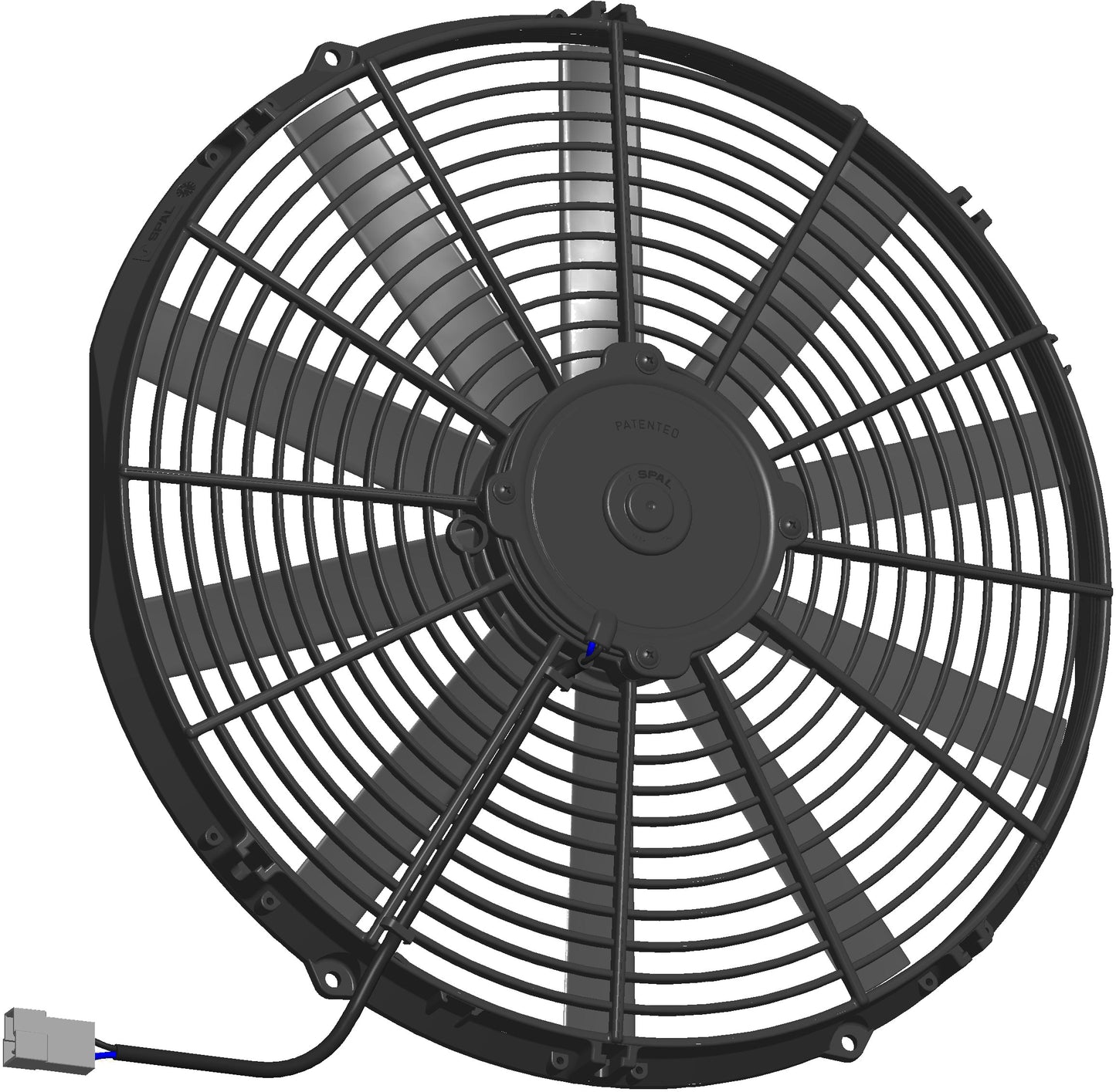 Spal fan 12V, 385 mm, suction | VA18-AP51/C-41A