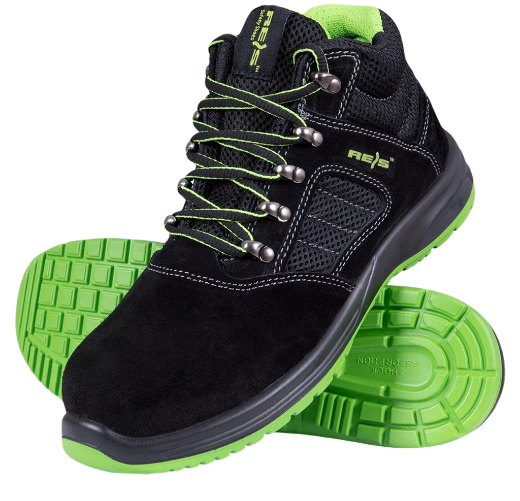 Safety shoes with composite toe cap made of Reis | Brstork-T S1 SRC
