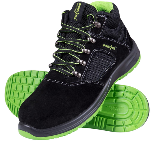 Safety shoes with composite toe cap made of Reis | Brstork-T S1 SRC