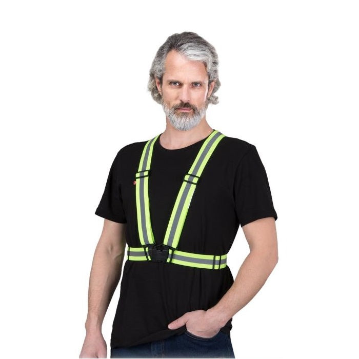 Reflective suspenders | Kos Strape