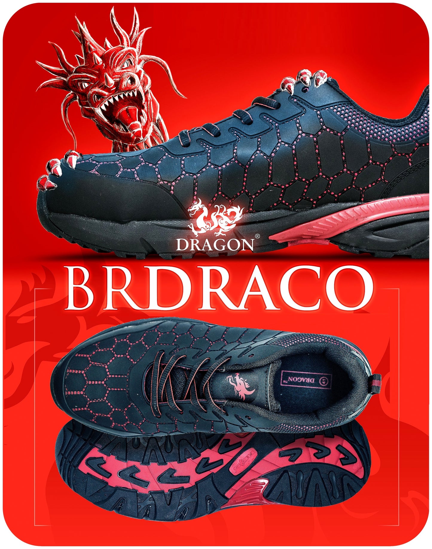 Sicherheitsschuhe mit Zehenkappe aus Verbundstoff, metallfrei, Reis | Brdraco SB