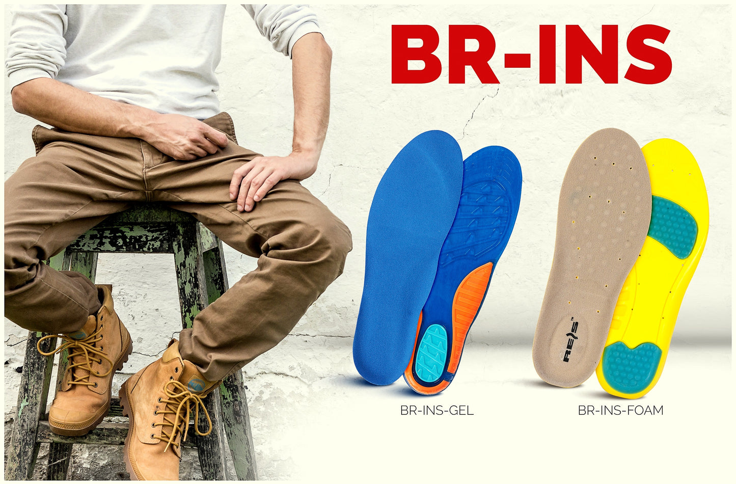 Gel Shoe Insoles Reis | Br-Ins-Gel