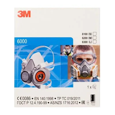 3M™ Mehrweg-Halbmaske | 6100 / 6200 / 6300