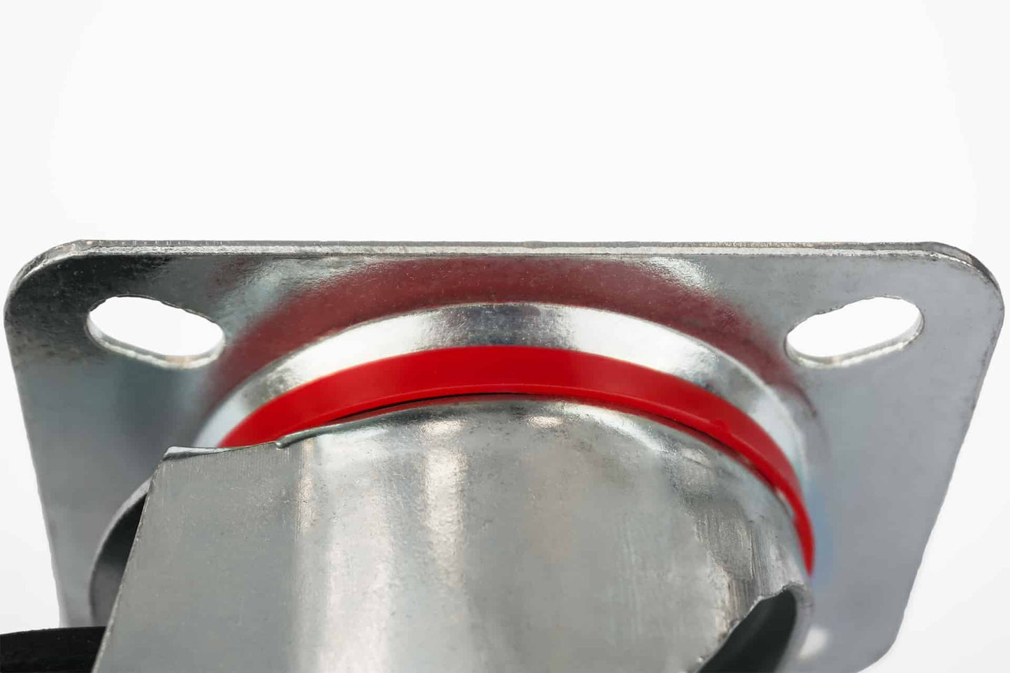 4x zestaw kołowy Ø 160 mm (2x skrętny, 2x skrętny z hamulcem), guma standardowa, łożysko wałeczkowe | 4001/4003-160 - łożysko