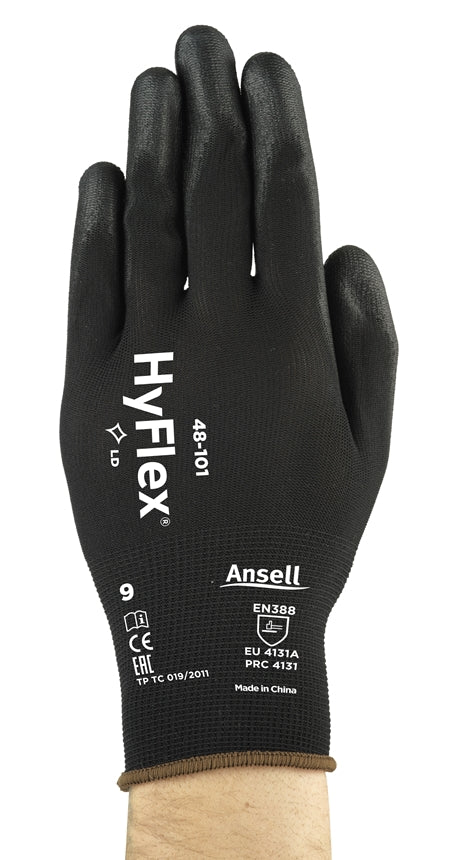 Montagehandschuhe PU Ansell HyFlex, 12 Paar | 48-101