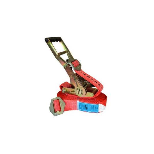 Spanngurt LC 2500 daN, mit Krone-Haken, Set mit Zugratsche STF 500 daN ERGO