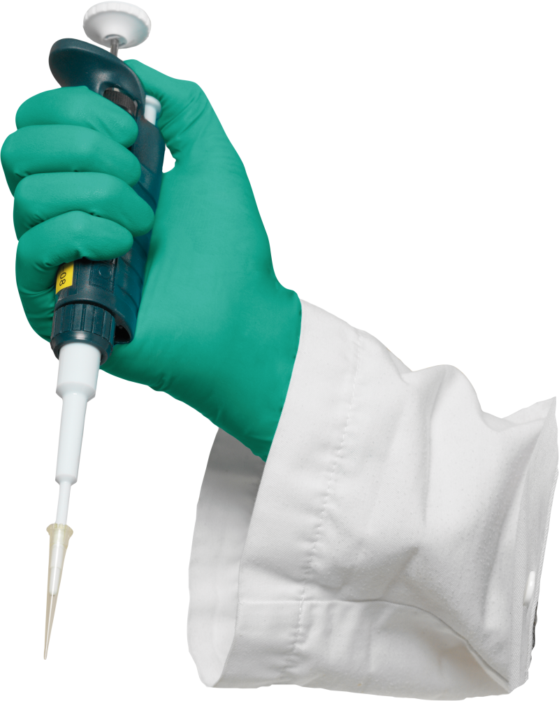 Ansell TouchNTuff chemical-resistant nitrile gloves, box of 100 | 92-500