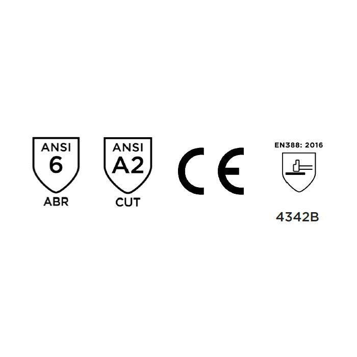 Ansell Edge cut-resistant gloves, 12 pairs | 48-701