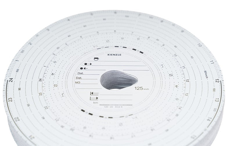 VDO Kienzle Diagrammscheiben 125 KM/H | 12524EC4K
