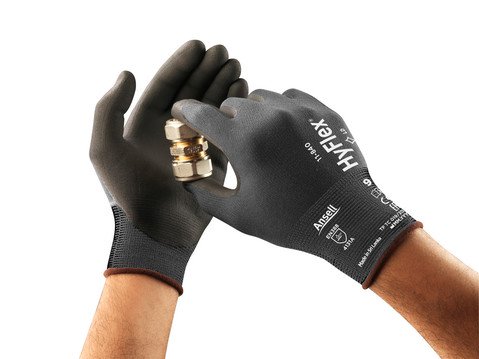 Montagehandschuhe Ansell HyFlex, 12 Paar | 11-840