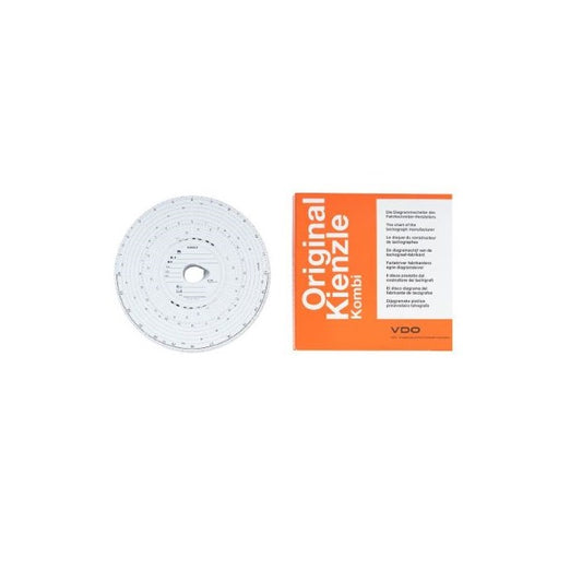 VDO Kienzle tachograph charts 125 KM/H | 12524EC4K