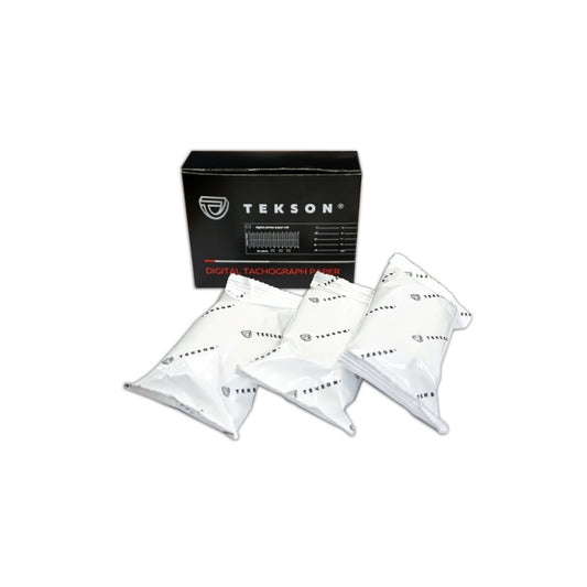 Thermopapierrollen Tekson für digital Tacho, 3 Stück pro Verpackung | 207001