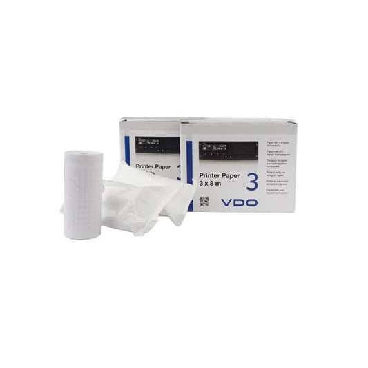 VDO Thermal Paper Eco 3X8M Rolls for Digital Tachographs | 2910002792400