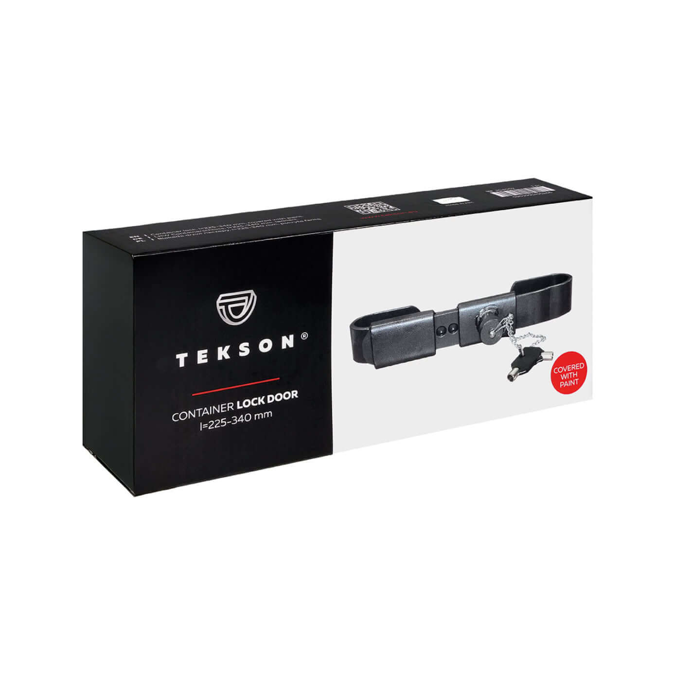 Container lock, L = 230÷425 mm, stainless steel, powder-coated | 204003