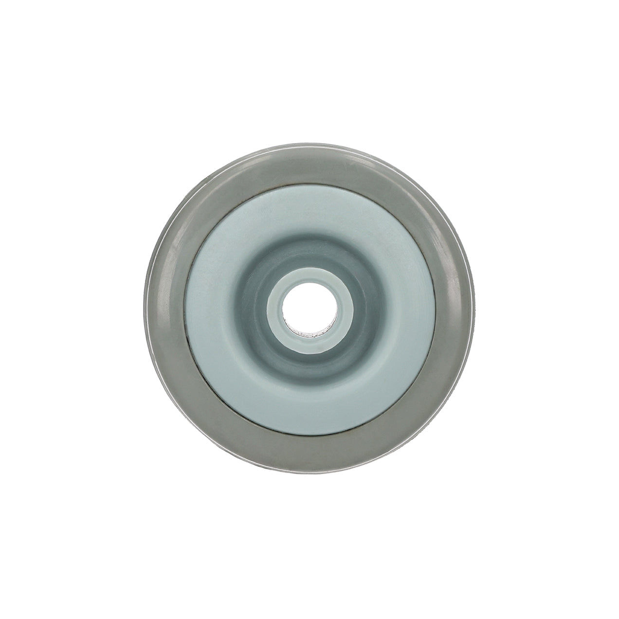 Rolle Ø 75 MM, spurloses Gummi, Gleitlager, Tragfähigkeit 50 KG | 3050-75
