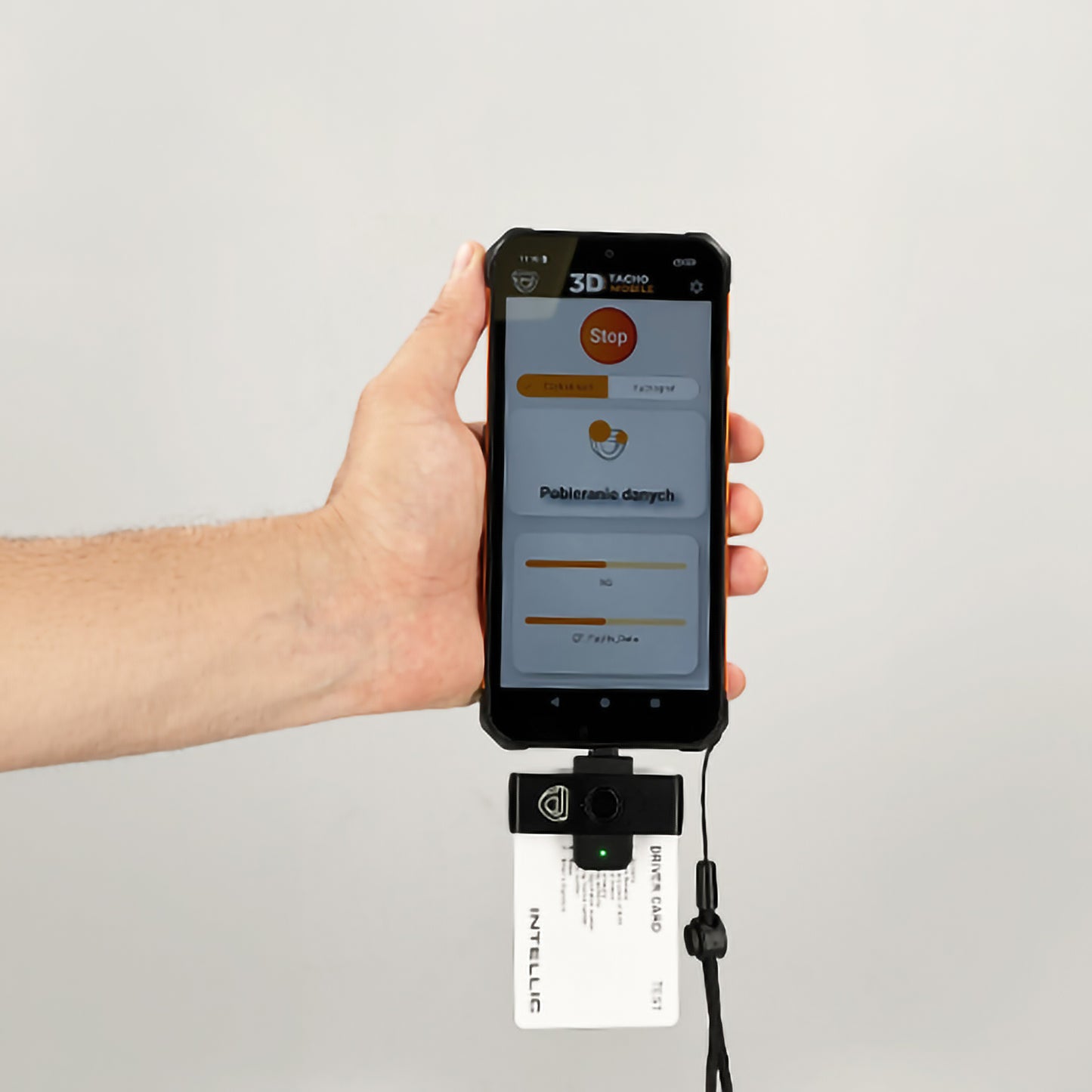 3D Tachograph Mobile Tekson Digital Data Downloader + Mobile Phone | TT900