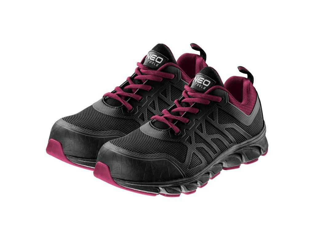 Women's safety shoes with composite toe cap, metal-free, Neo Tools | 82-530 S1P SRC
