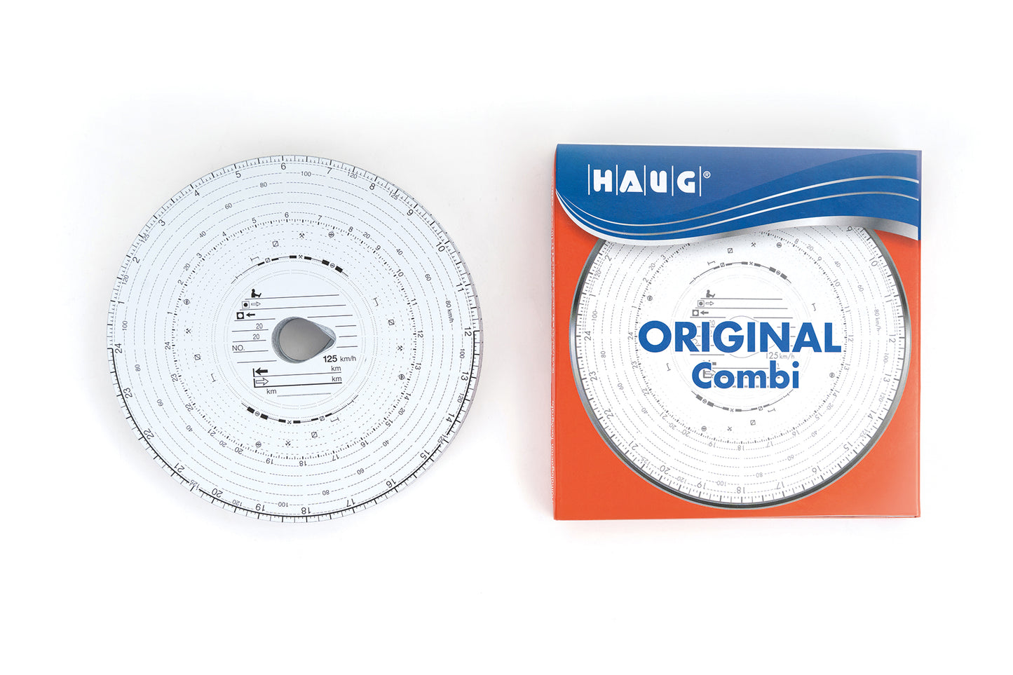 HAUG Kombi Diagrammscheiben 125 KM/H | K1251VEC