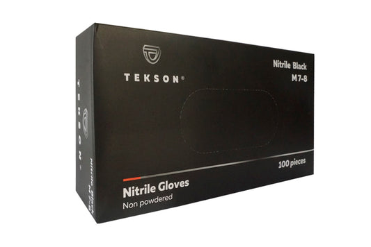 Nitrilhandschuhe Tekson, Box 100 St. | Nitrile Black
