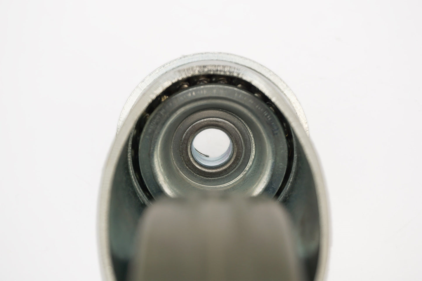 4x zestaw kołowy Ø 125 mm (2x skrętny, 2x skrętny z hamulcem), guma niebrudząca szara, łożysko ślizgowe | 3056/3057-125 - łożysko z kulkami